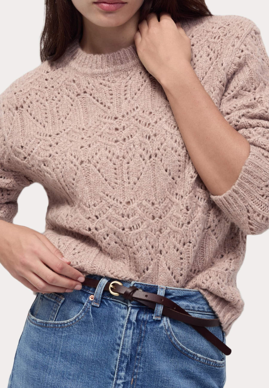 Marks & Spencer TEXTURED CREW NECK