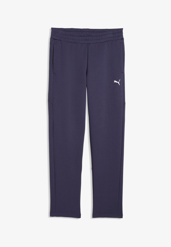 Puma EVOSTRIPE JOGGING - Tracksuit bottoms - deep plum