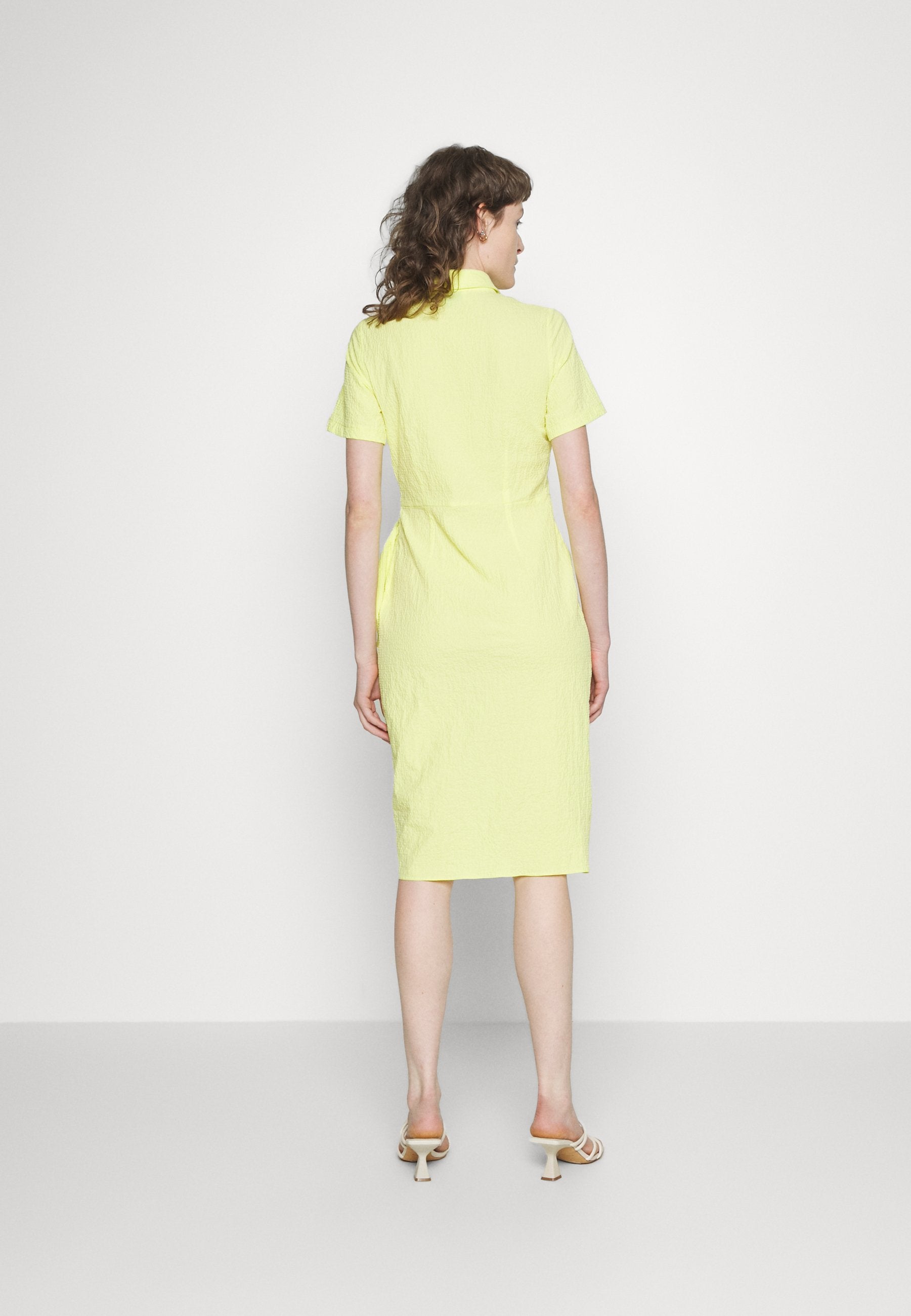 Closet CLOSET LONDON SHIRT WRAP DRESS