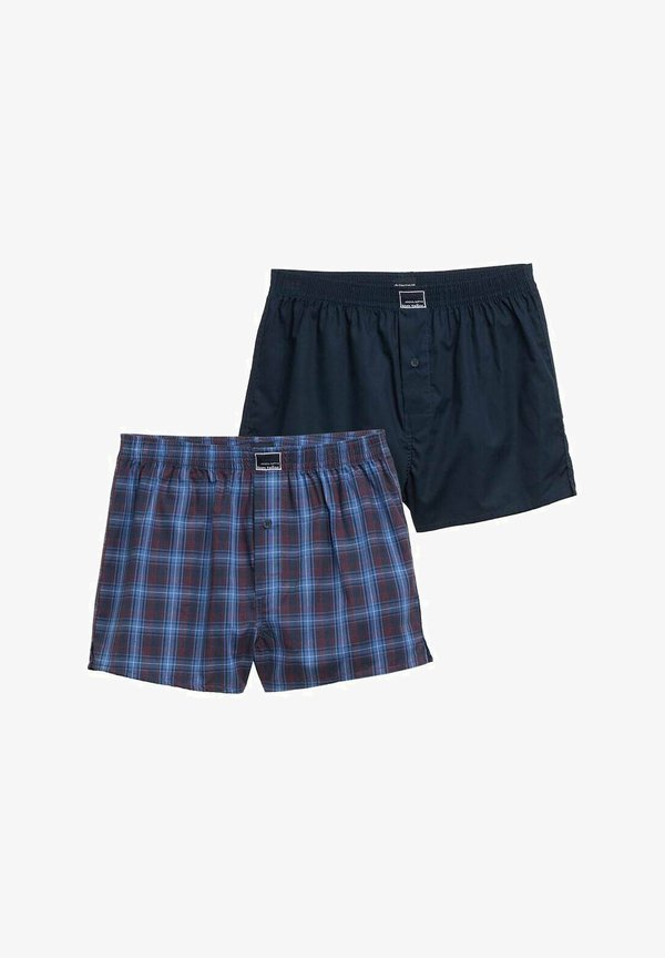 TOM TAILOR 2-PACK - Boxer shorts - blue dark check