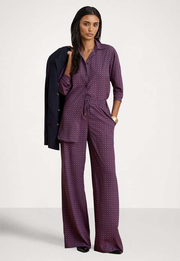 Lauren Ralph Lauren RELAXED FIT FOULARD-PRINT CREPE SHIRT
