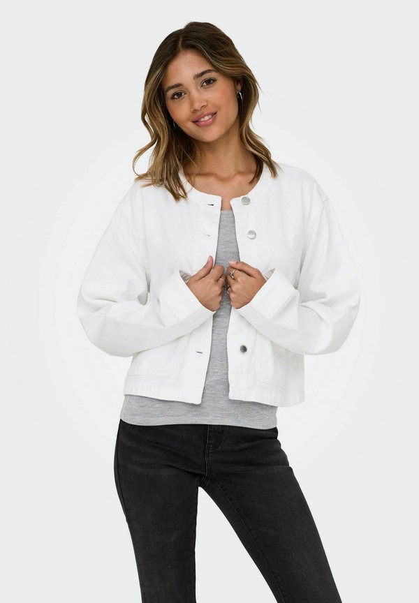 ONLY Denim ONLPALMA Denim - Denim jacket - white denim