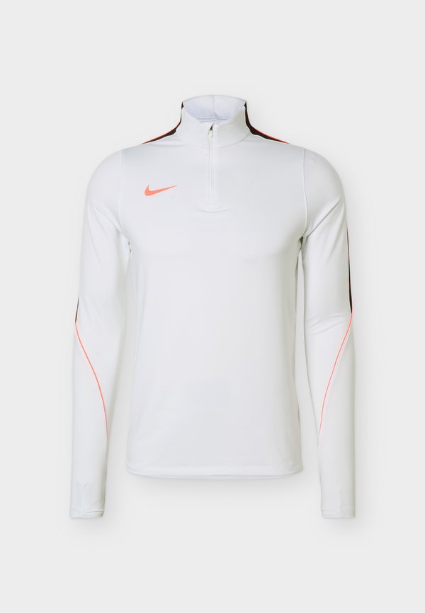Nike Performance Long sleeved top - white/black/hot punch