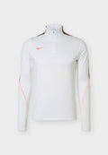 Nike Performance Long sleeved top - white/black/hot punch