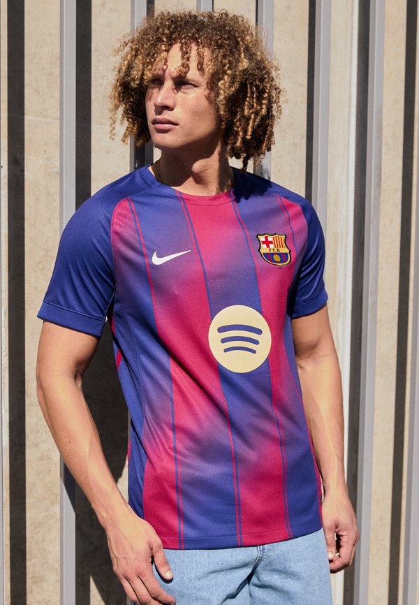Nike Performance FC BARCELONA 2025/26 STADIUM HOME - Football jersey - deep royal blue/noble red/midwest gold-coloured