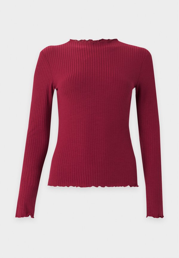 ONLY ONLEMMA L/S HIGH NECK TOP NOOS JRS - Long sleeved top - rumba red