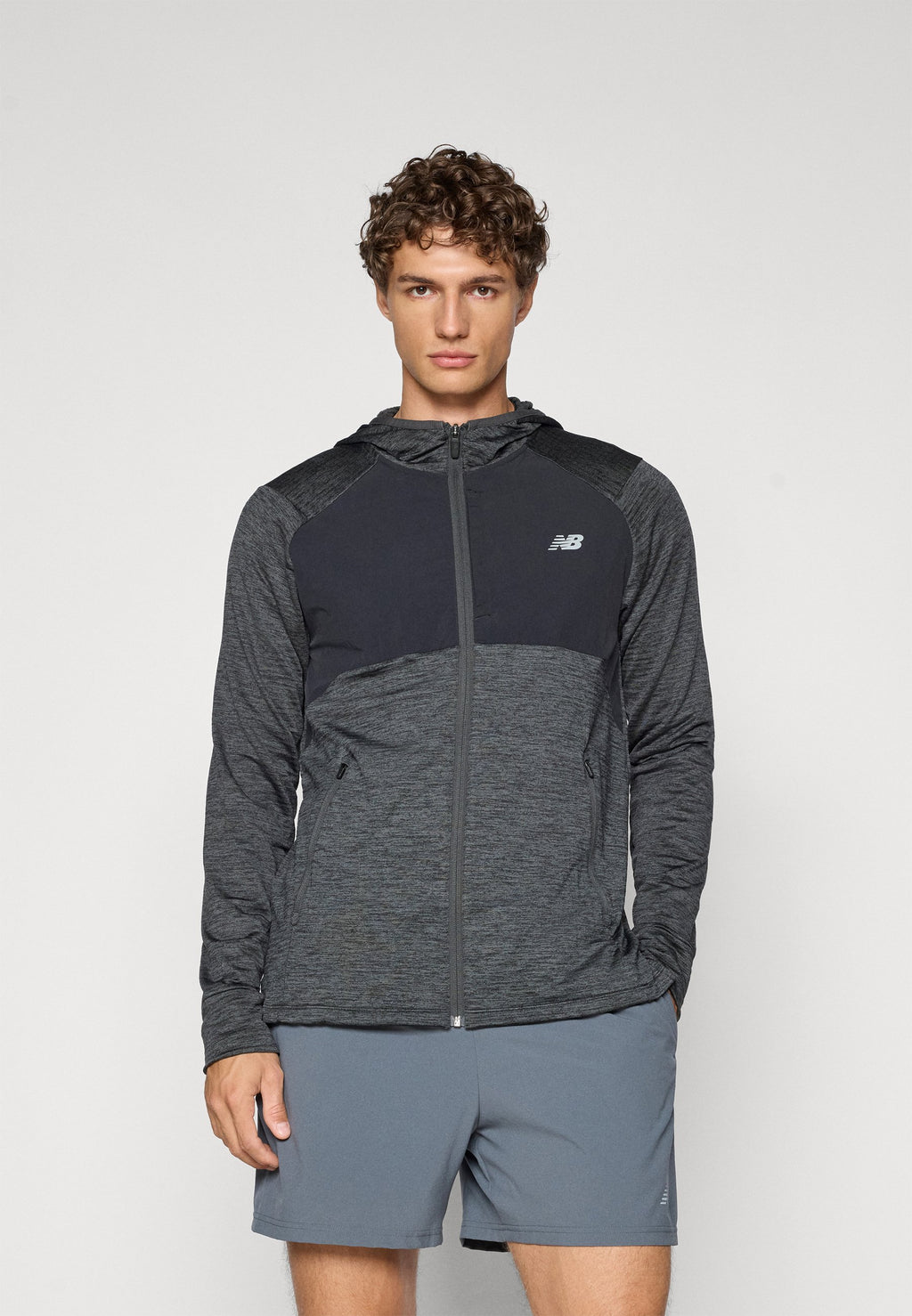 New Balance GRID HOODED FULL ZIP