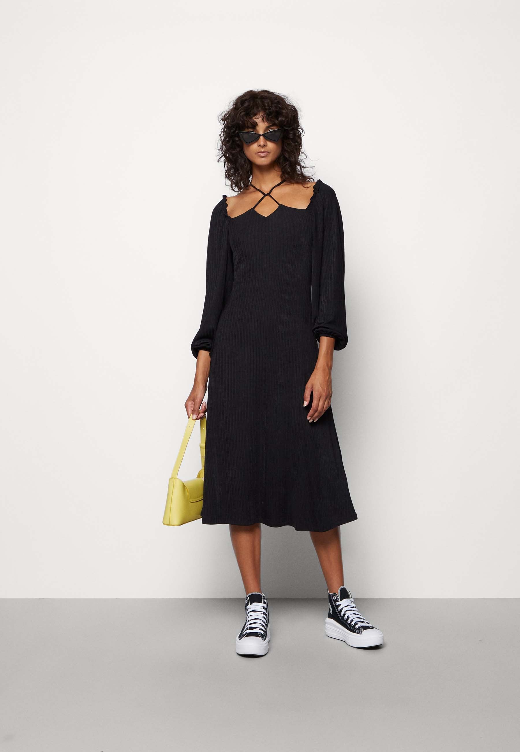 Hollister Co. TIE HALTER PARTY DRESS