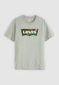Levi's® GRAPHIC CREWNECK TEE - Print T-shirt - heather grey