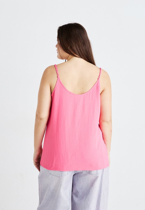 ONLY Carmakoma CARMETTA LIFE MIX LACE SINGLET WVN