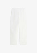 Tommy Hilfiger BLEND BARREL  - Trousers - optic white