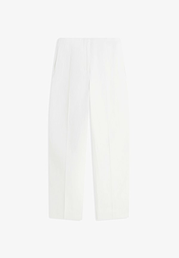 Tommy Hilfiger BLEND BARREL  - Trousers - optic white