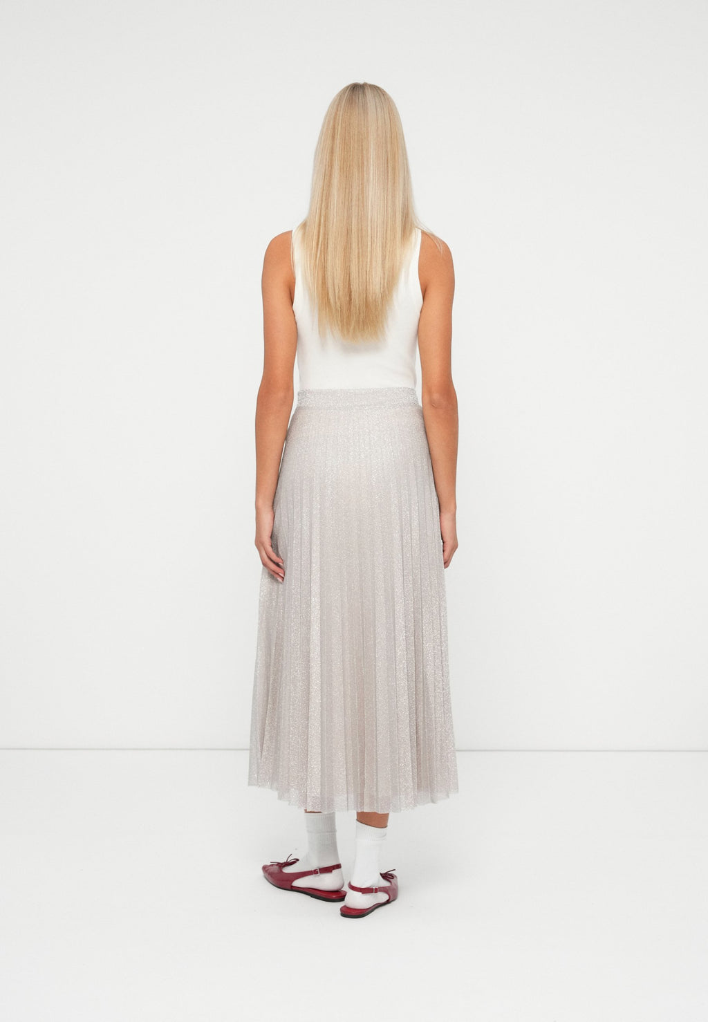 ONLY ONLDANIELLE LONG GLITTER SKIRT