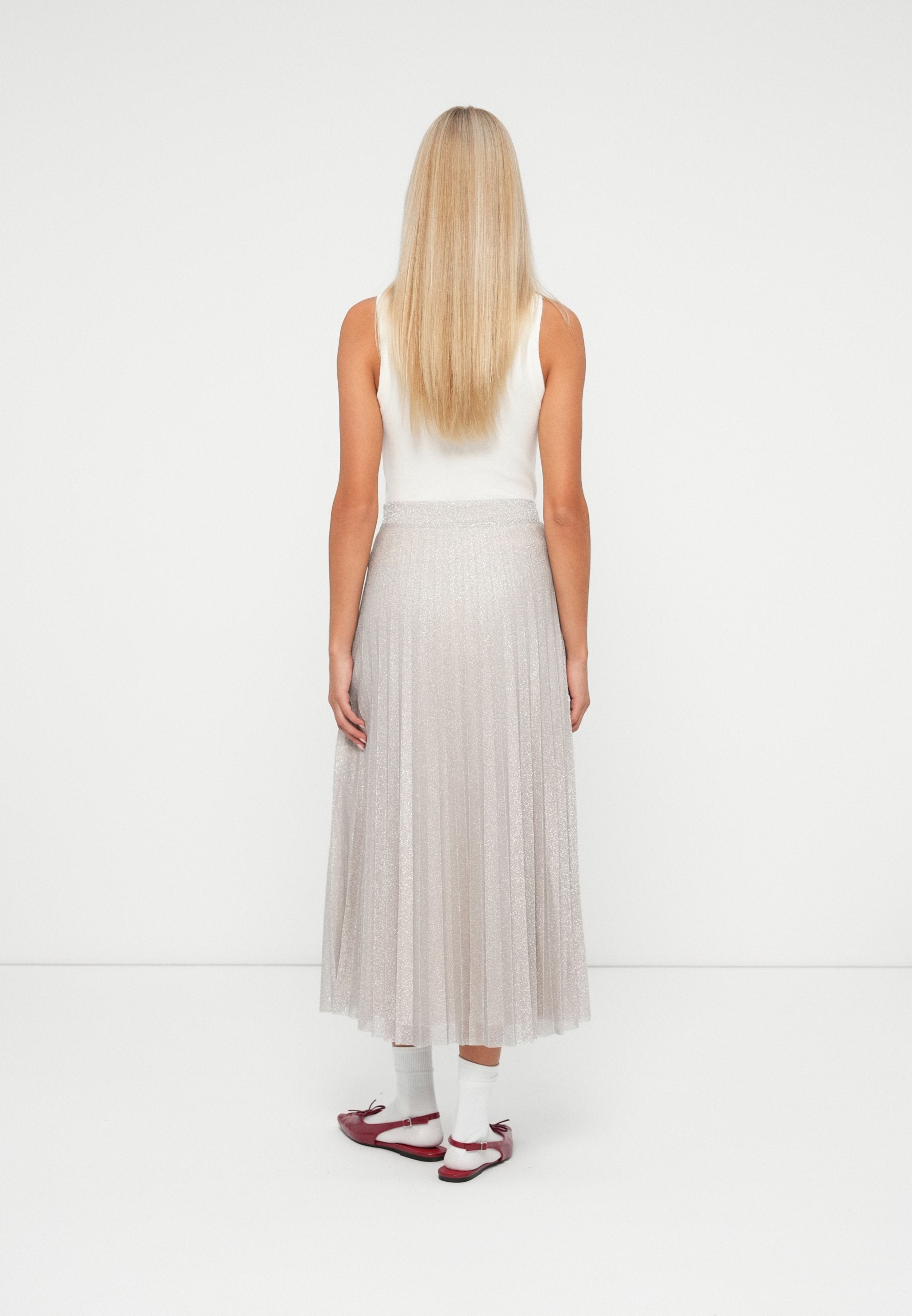 ONLY ONLDANIELLE LONG GLITTER SKIRT