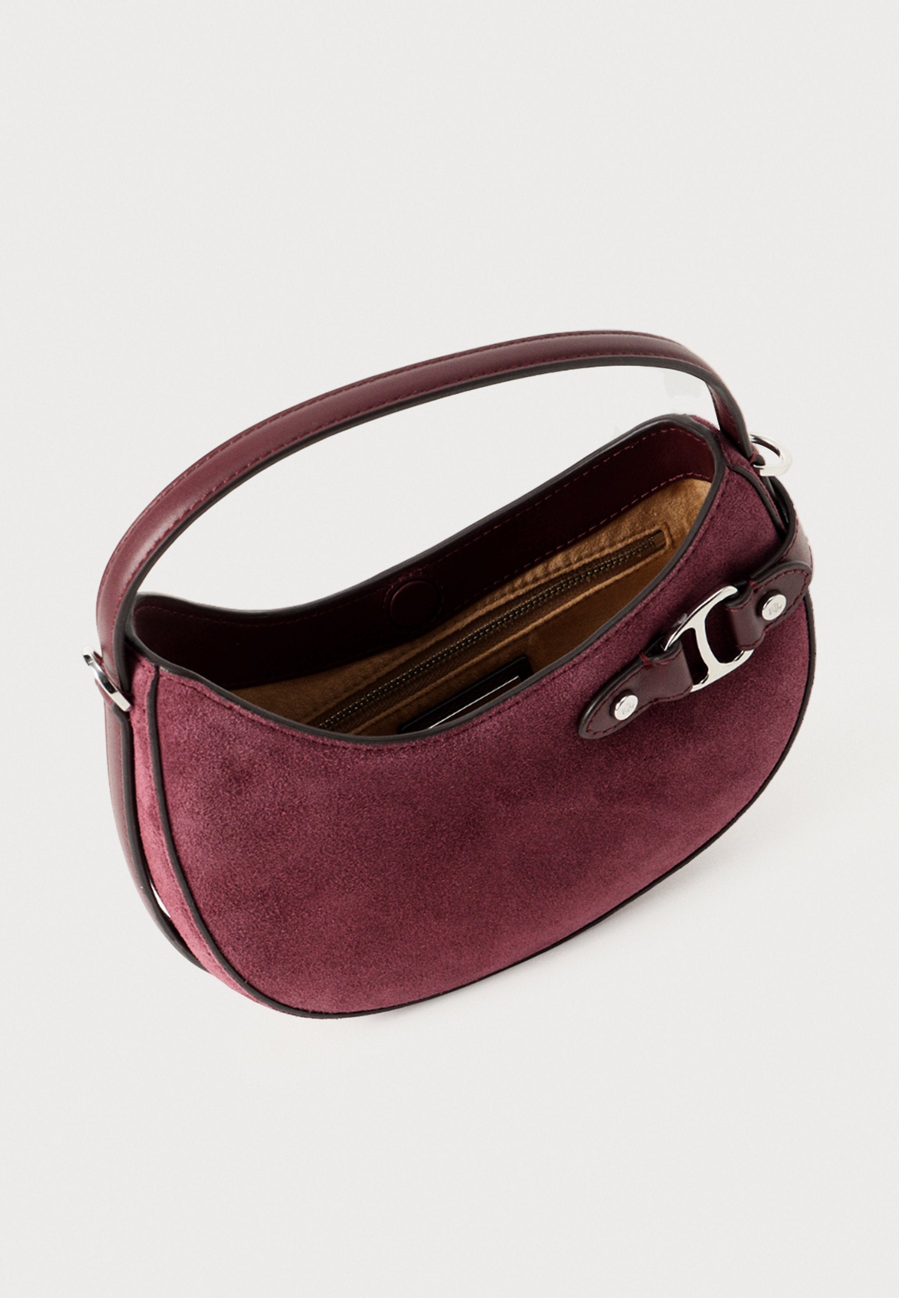 Lauren Ralph Lauren SUEDE SMALL TASHA CROSSBODY BAG