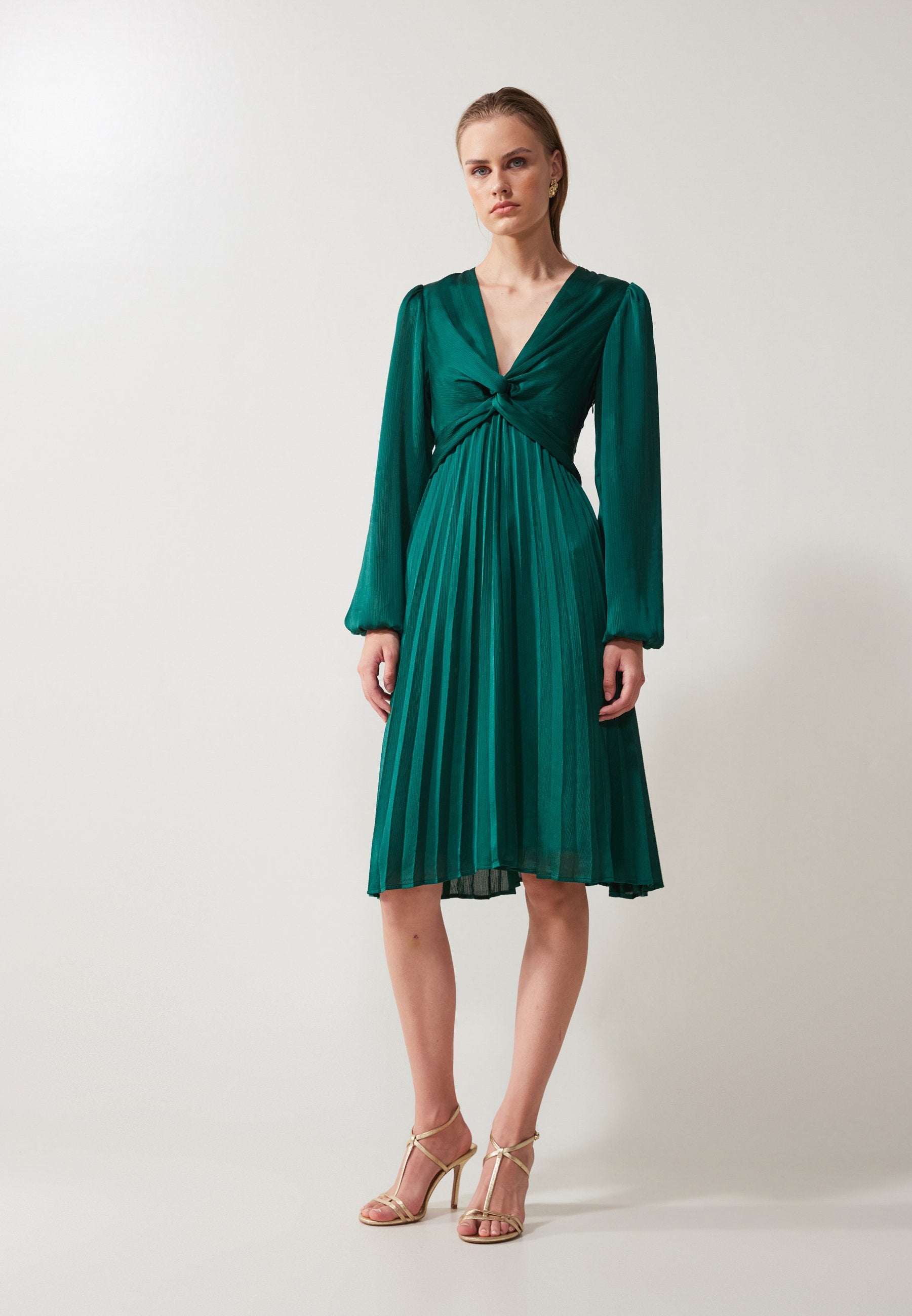 Anna Field PLISSEE MINI DRESS