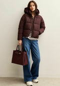 New Look HOODED CROPPED PUFFER