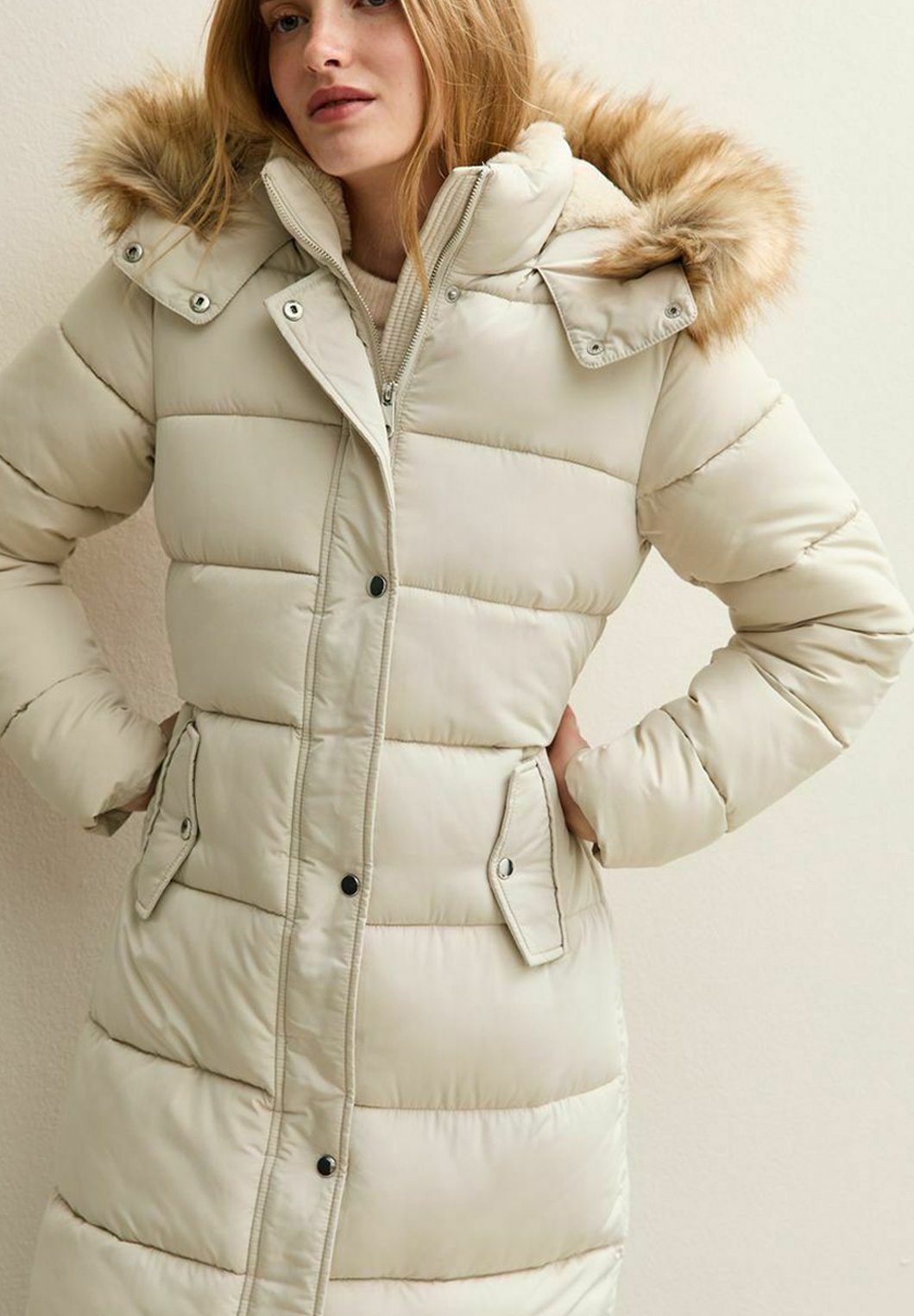 New Look HOODED TIERED PUFFER