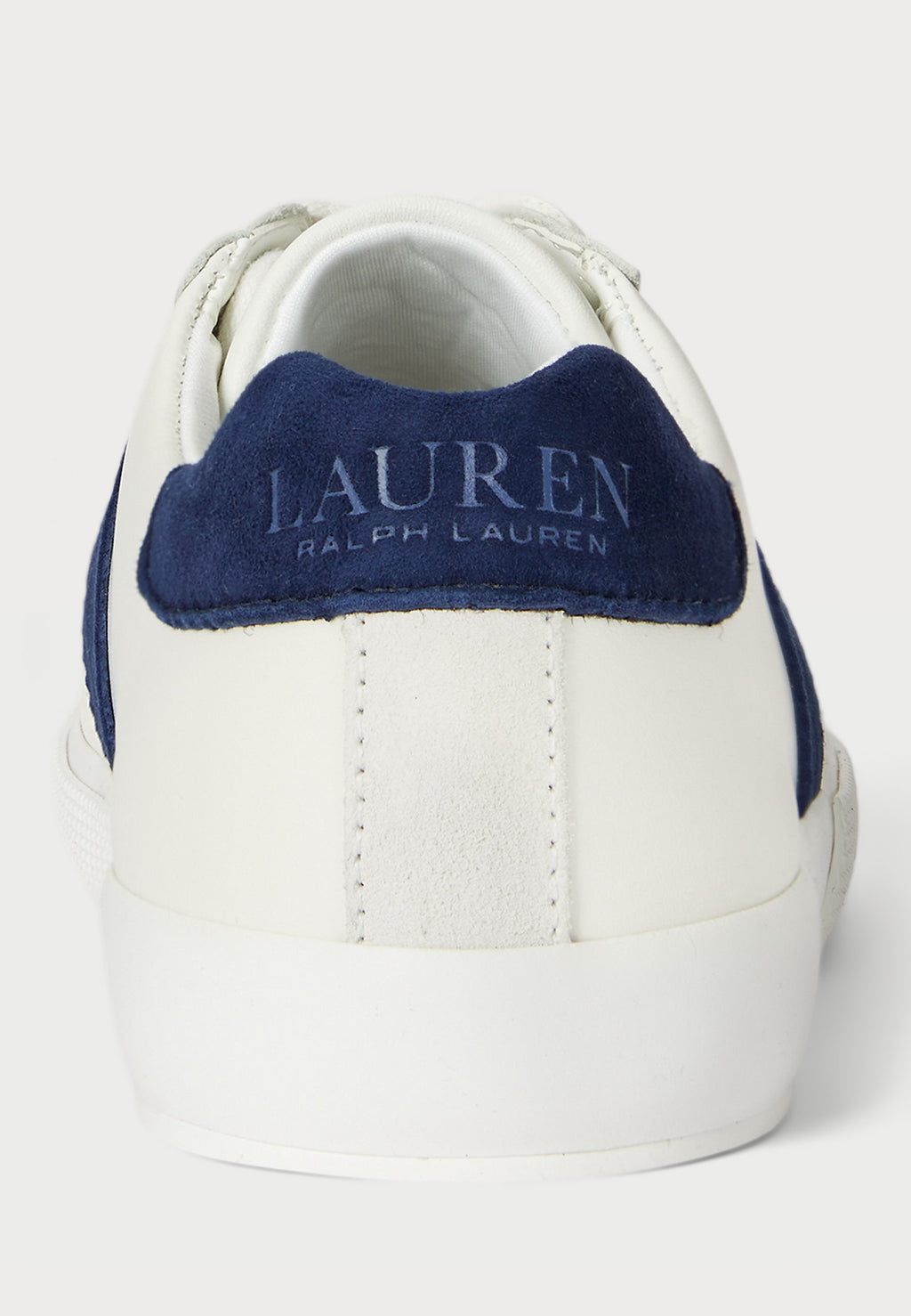 Lauren Ralph Lauren TWO-TONE BRAYLEE LEATHER & SUEDE SNEAKER