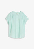 TOM TAILOR TOM TAILOR BLUSEN & SHIRTS LOOSE FIT BLUSE - Blouse - blue haze