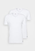 adidas Sportswear V NECK 2 PACK - Undershirt - white