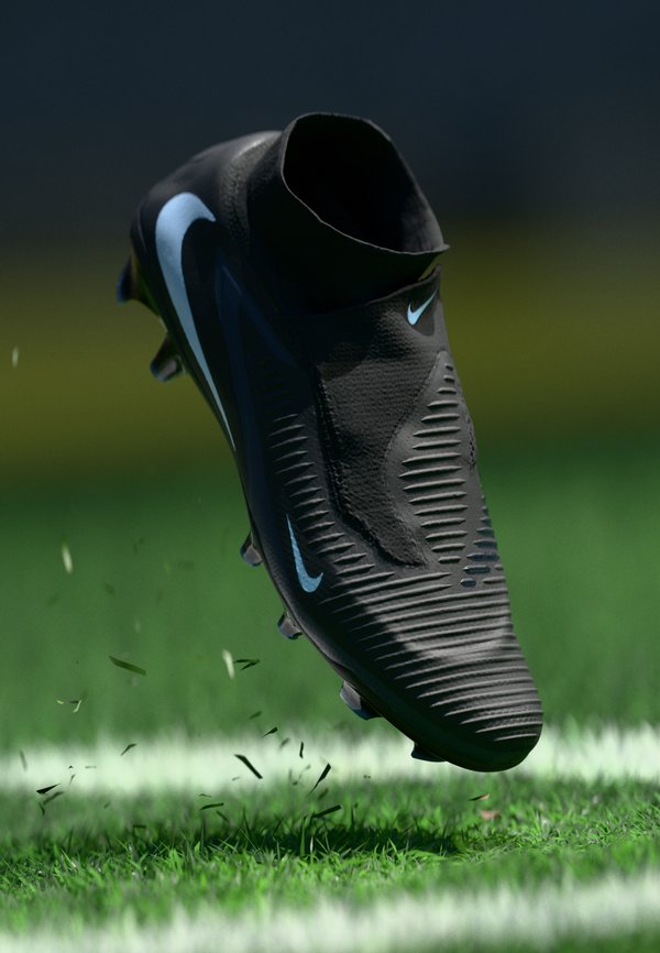 Nike Performance PHANTOM 6 HIGH PRO FG UNISEX - Firm-ground football boots - black