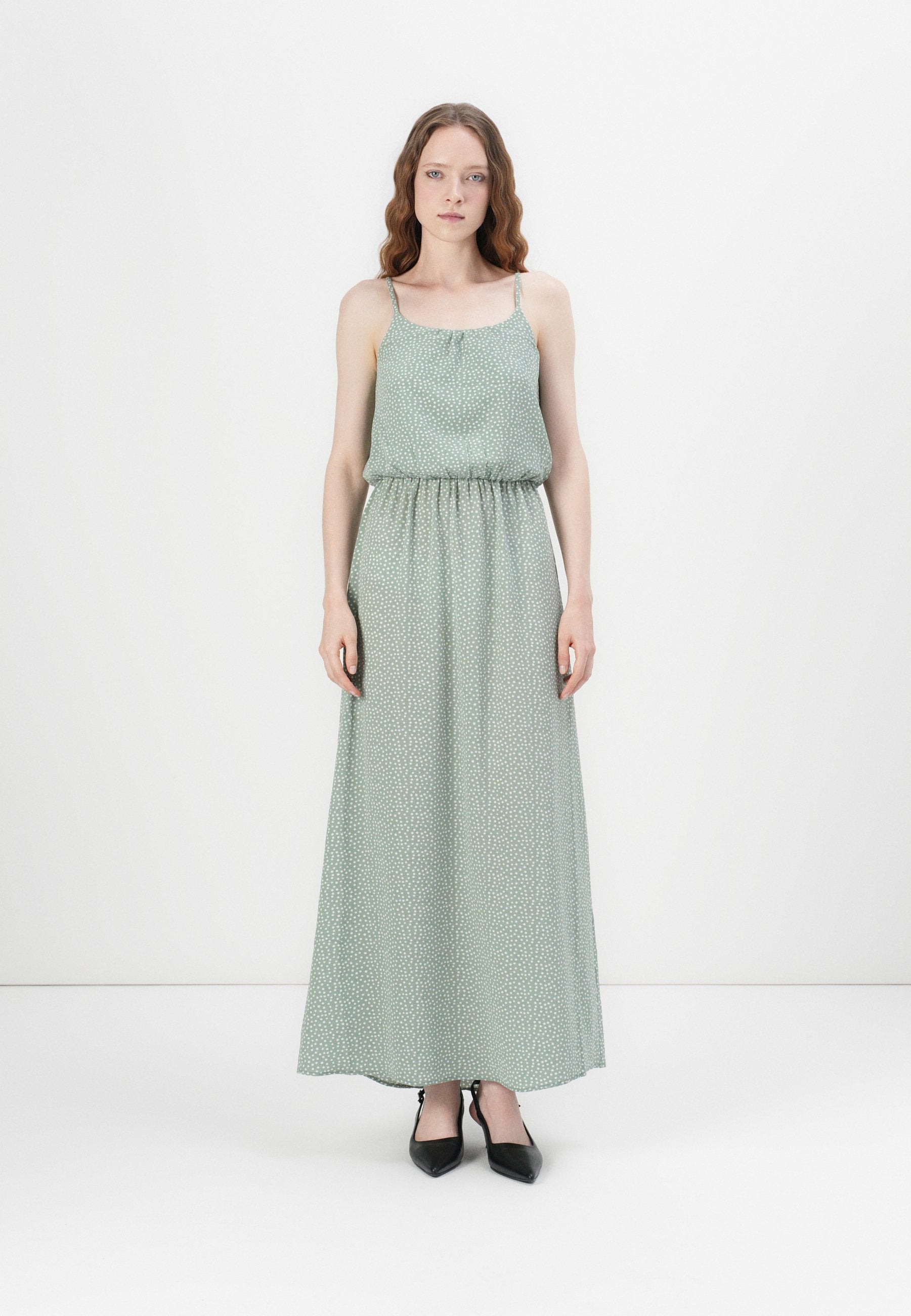 ONLY ONLWINNER S/L MAXI DRESS NOOS WVN