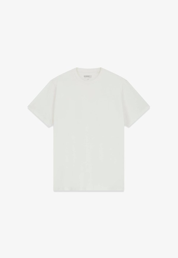 Guess T-SHIRT MIT GESTICKTEM LOGO - Print T-shirt - mehrfarbig weiß