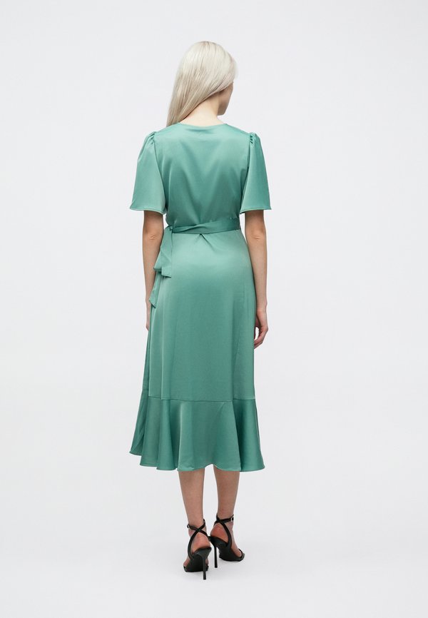 YAS YASTHEA MIDI WRAP DRESS