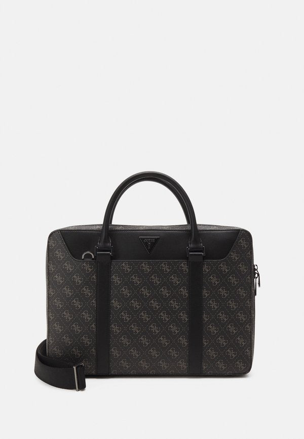 Guess VEZZOLA DOC CASE UNISEX - Briefcase - dark black