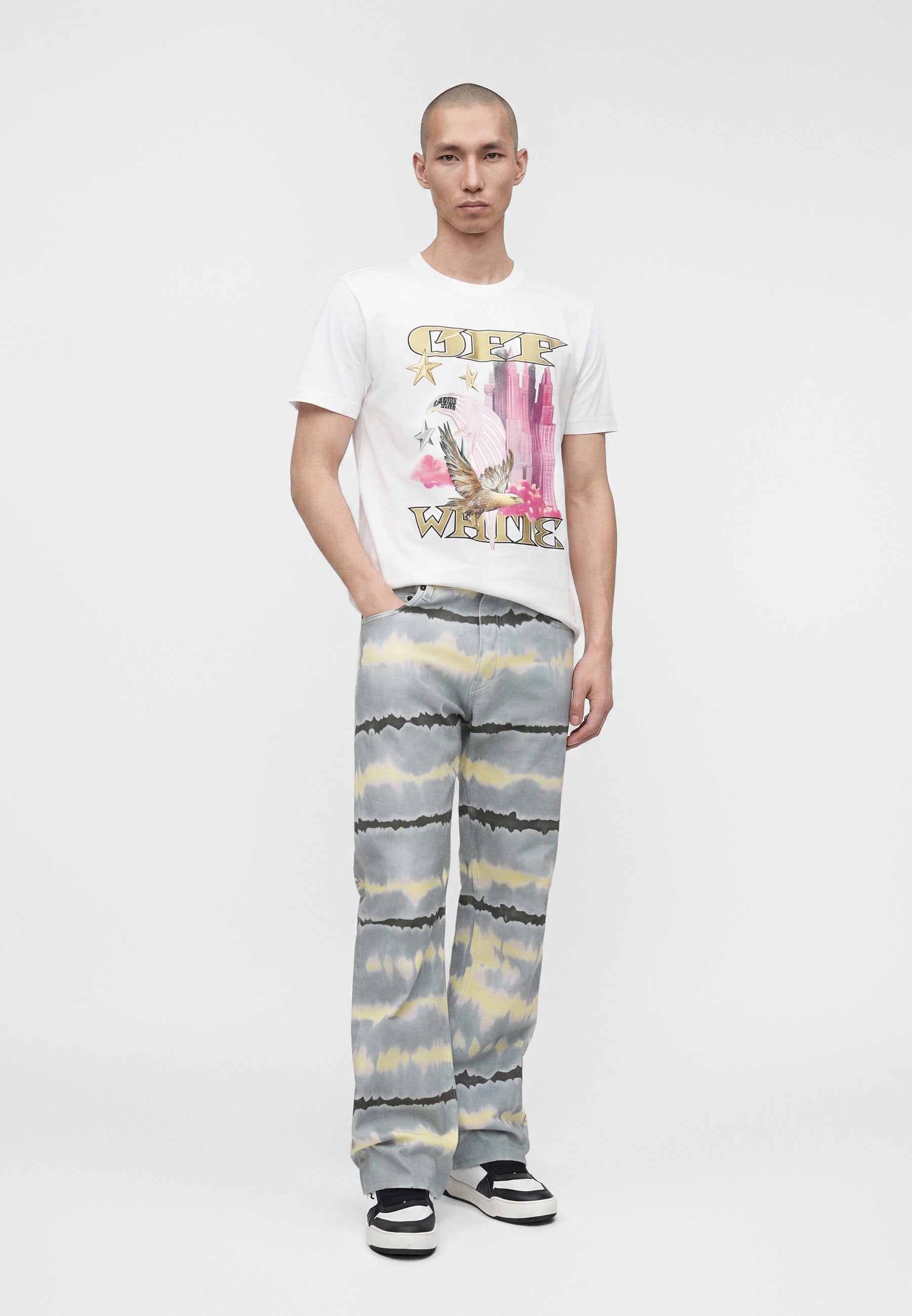 OFF-WHITE ALLOVER FRAME TEE
