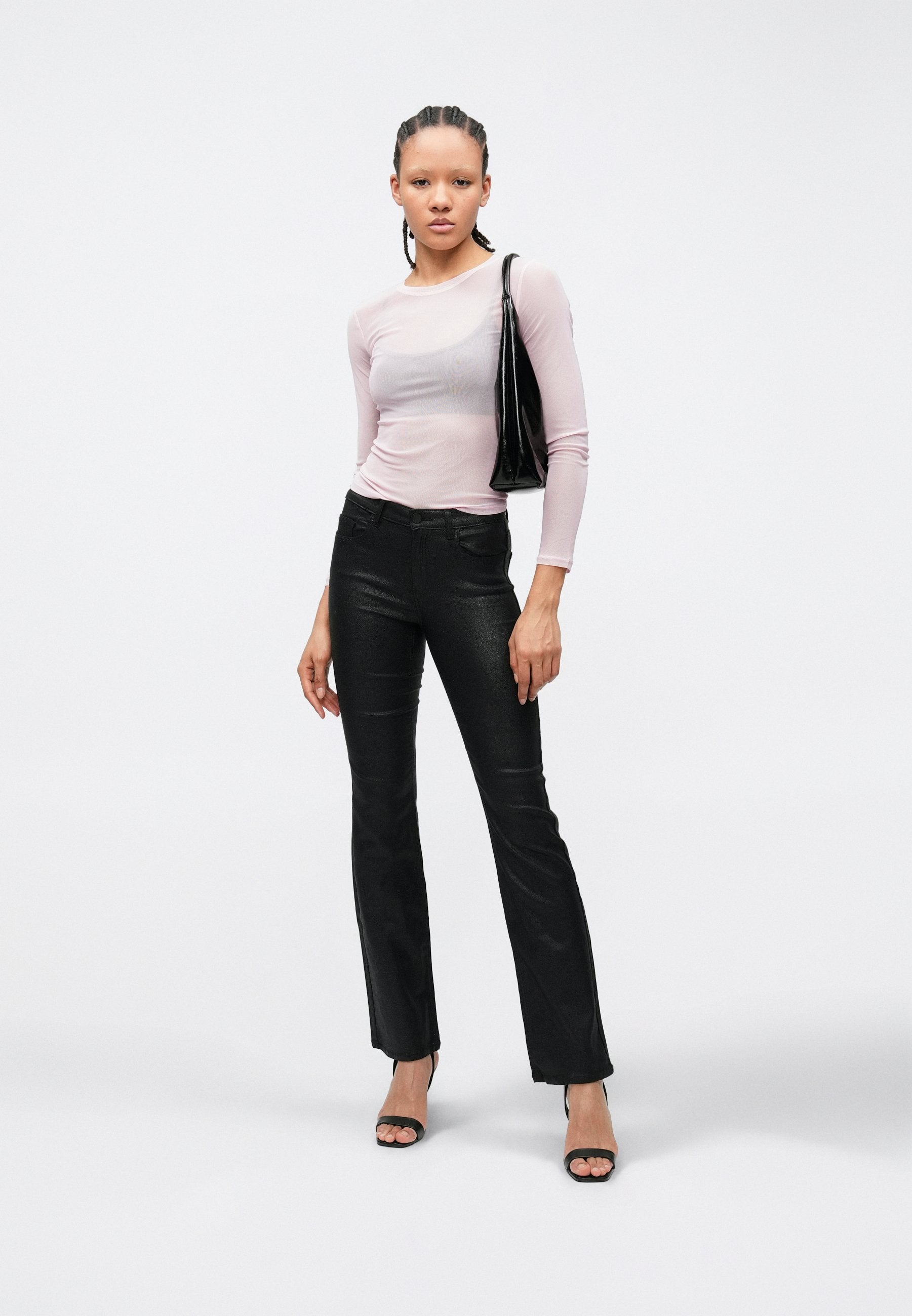 ONLCLARE FLARED GLITTER PANT Media 2