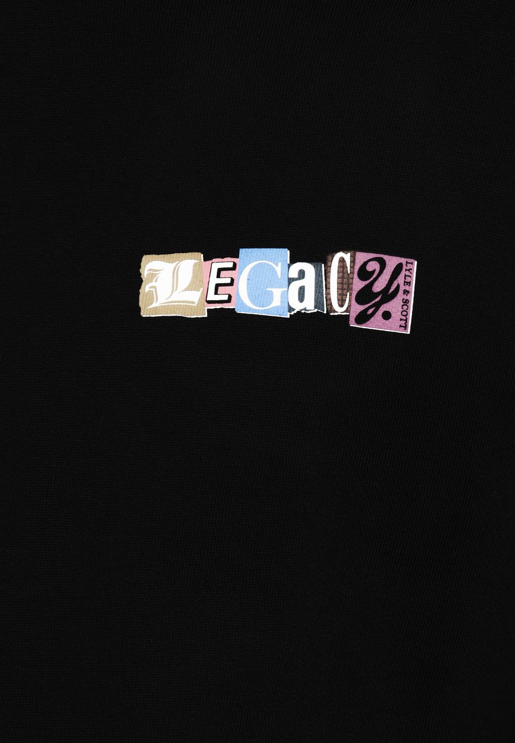 Lyle & Scott PAPER LETTERS GRAPHIC