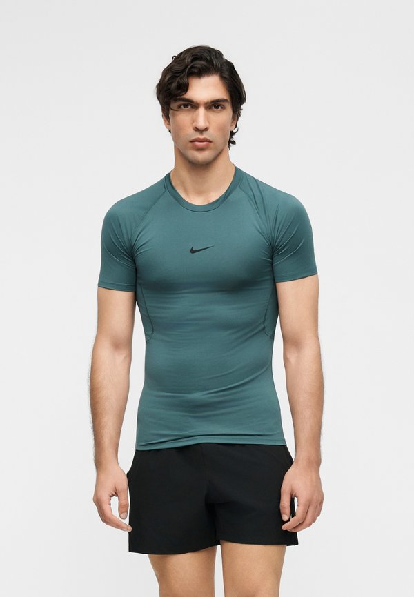 Nike Performance TIGHT - Undershirt - mineral slate/black