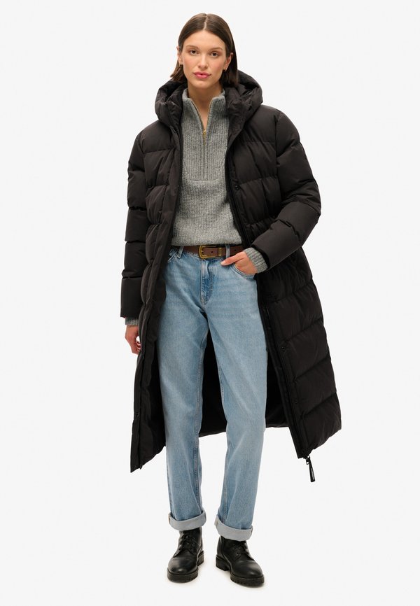 Superdry & Co PUFFER  - Winter coat - black