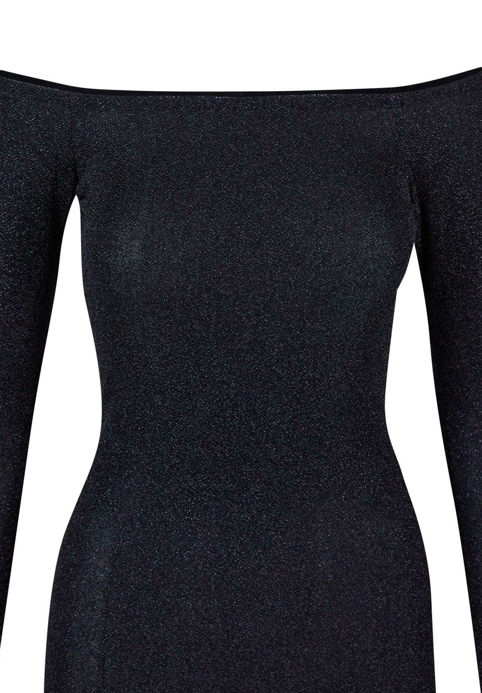 Urban Classics OFF SHOULDER LONGSLEEVE GLITTER