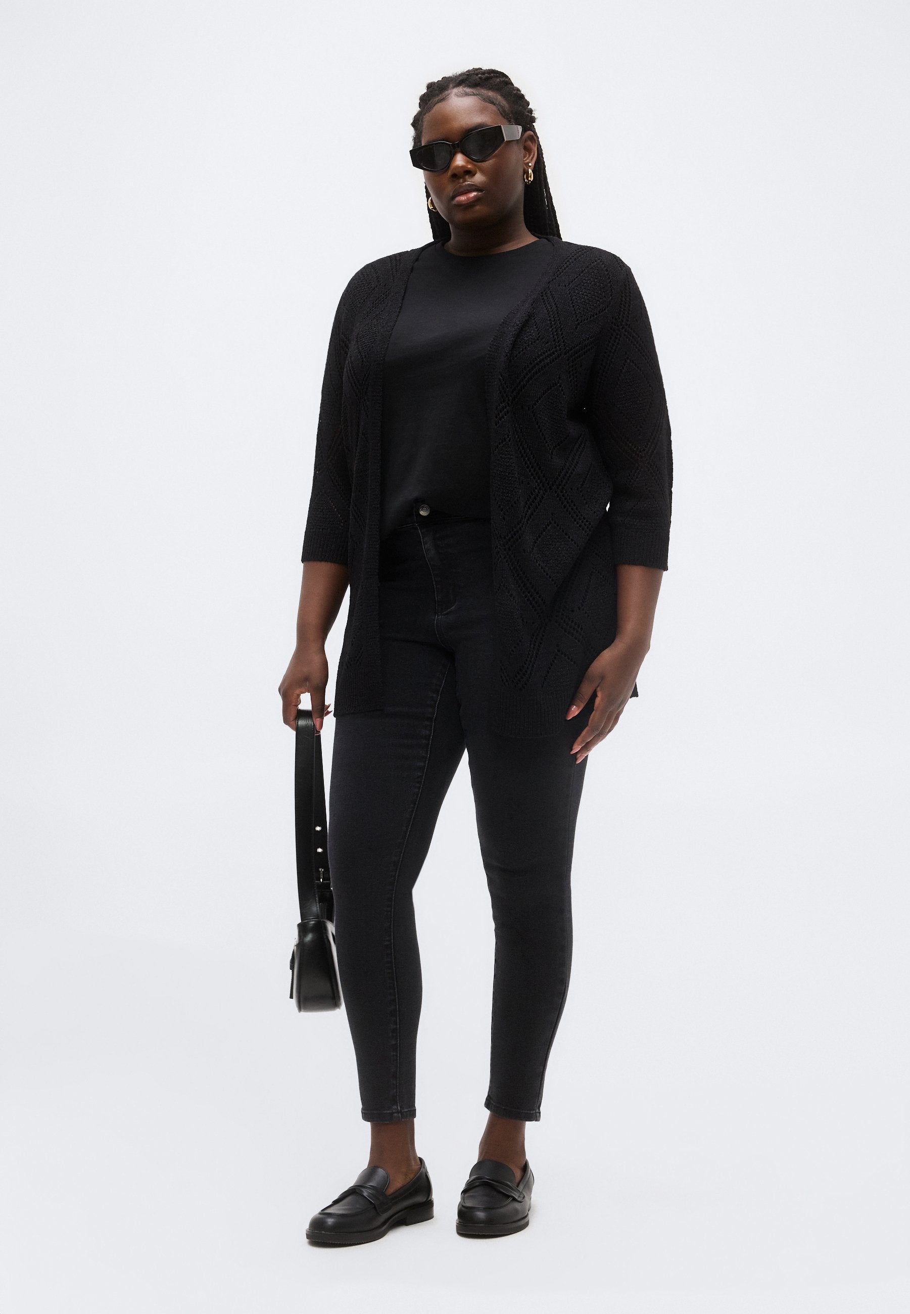CARPAMELA NEW 3/4 OPEN CARDIGAN  Media 2