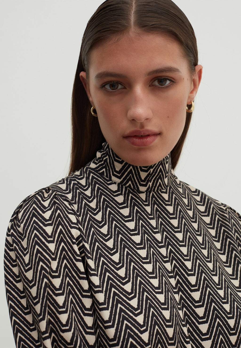 Stefanel PRINTED WITH BOW.