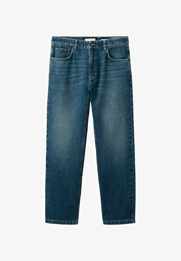 Mango Straight leg jeans - dark blue