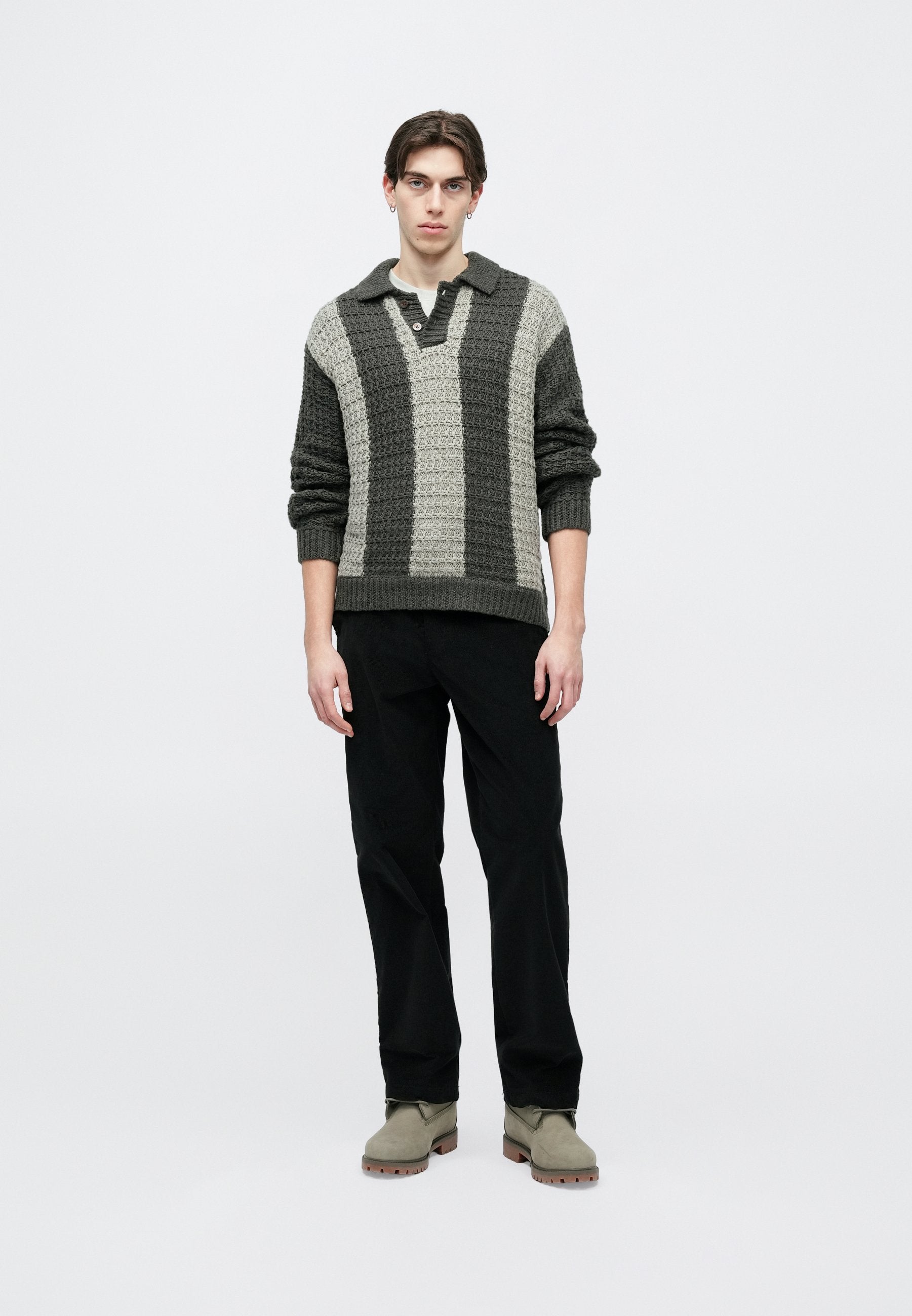 Obey Clothing TEXTURED RUGBY