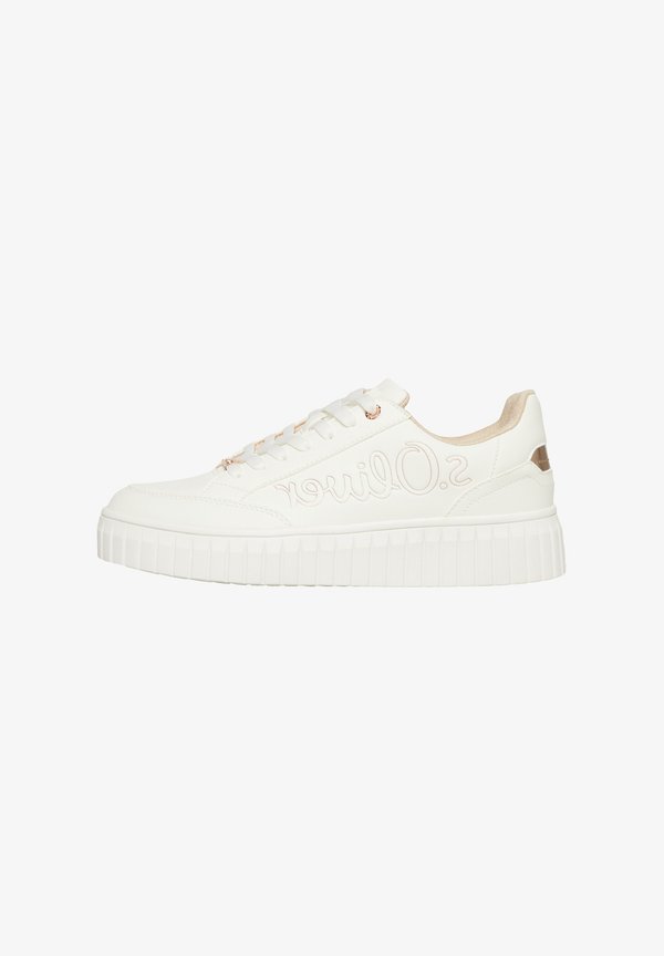 s.Oliver SNEAKERS - Trainers - weiß