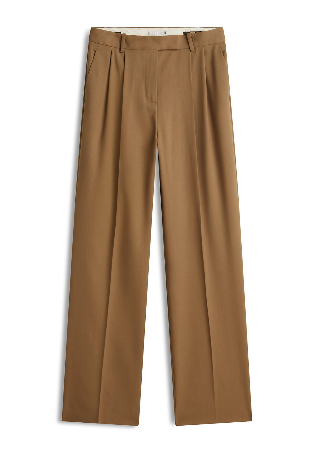 TIMELESS WOOL BLEND RELAXED STRAIGHT TROUSERS Media 1
