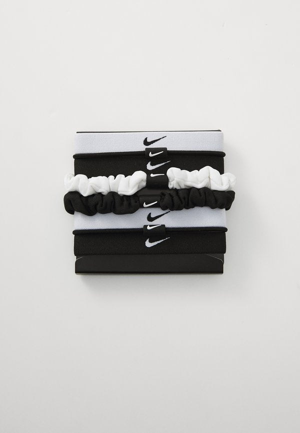 Nike Performance FLEX CLASSIC MIXED HAIR TIES 8 PACK - Other accessories - white/black