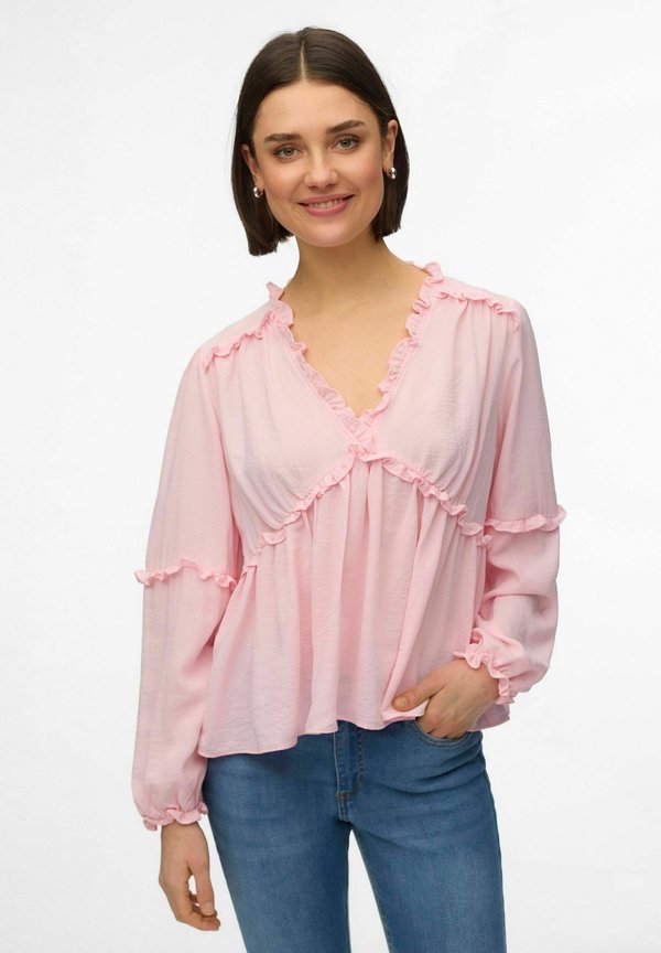 Vero Moda AWBIZZY - Blouse - icy pink