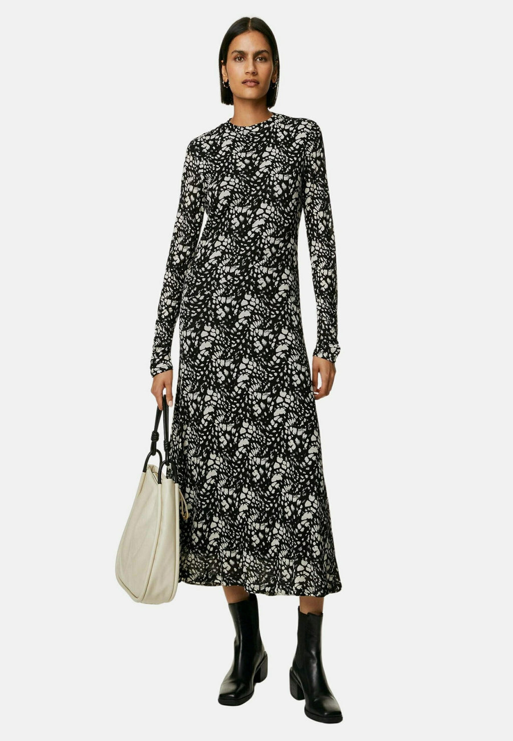 Marks & Spencer PRINTED COLUMN MIDI