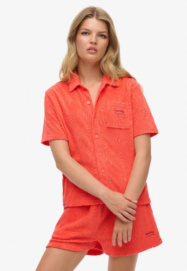 Superdry & Co COUNTRY CLUB   - Button-down blouse - pastelline coral