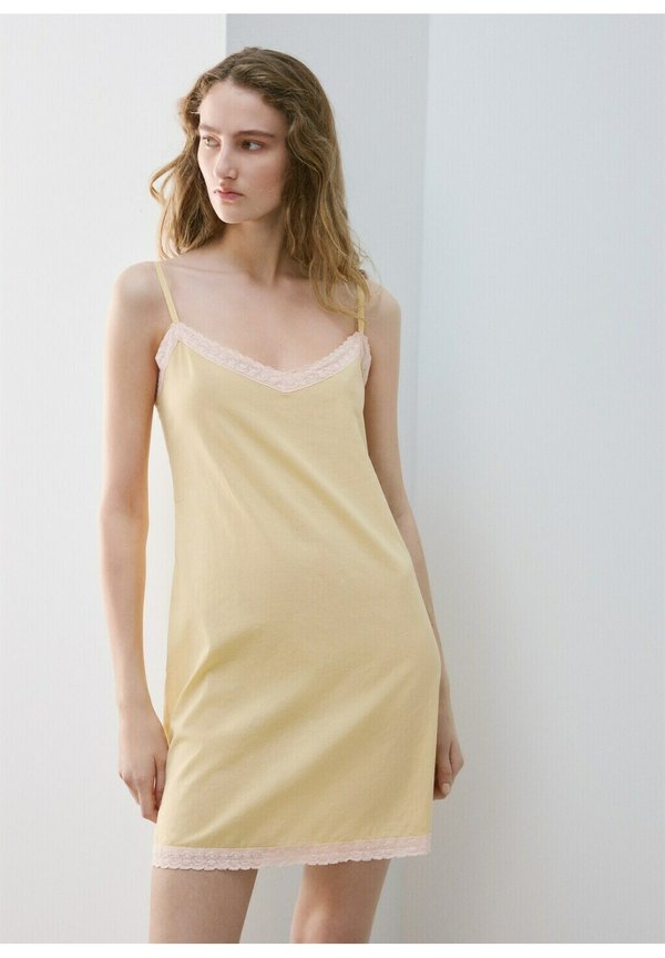 Mango ADULT - Day dress - light yellow