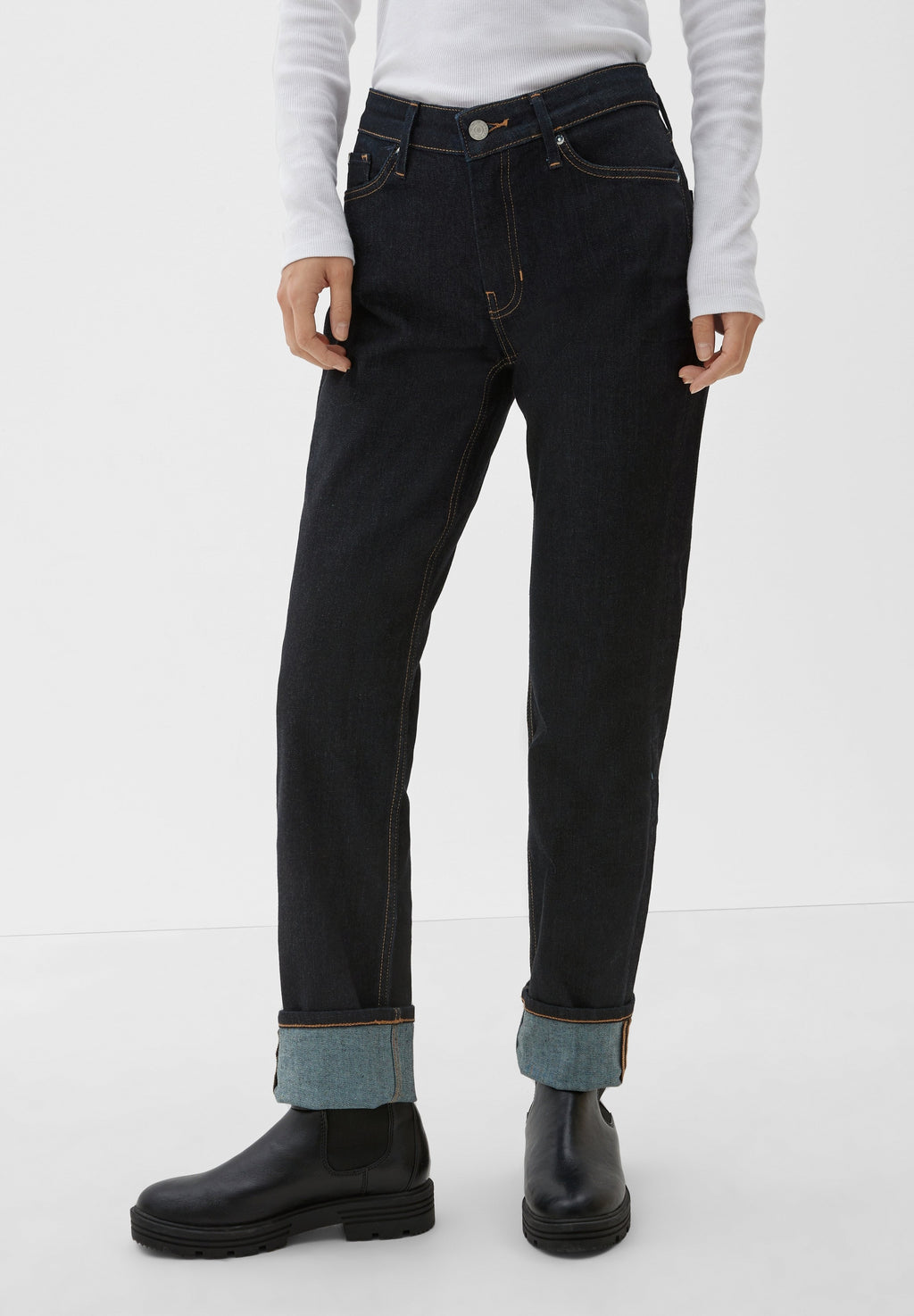 s.Oliver Jeans Straight Leg Media 3