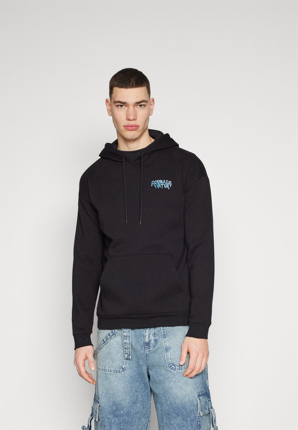 YOURTURN COURAGE VIRTUE RELAXED HOODIE