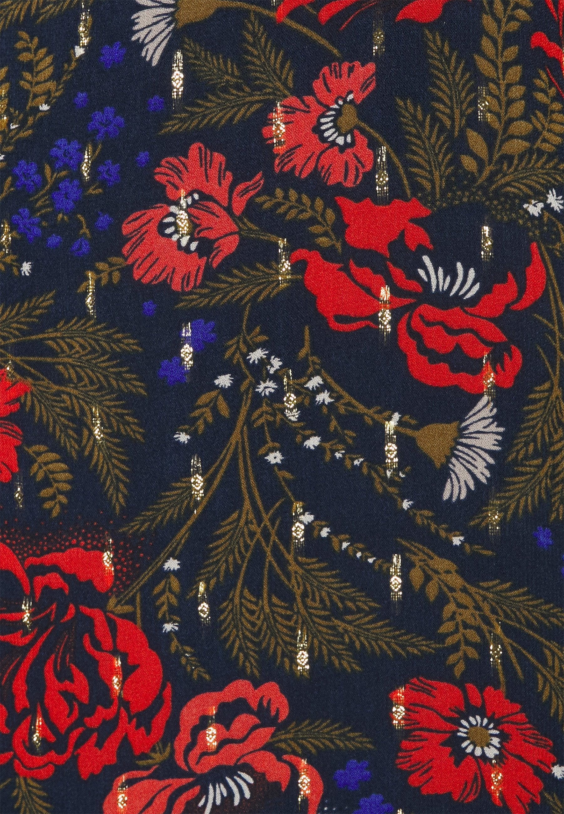 Marks & Spencer PRINT TIE BLOUSE